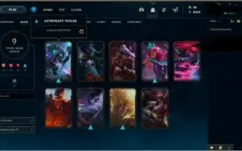 CONTA LOL D4/6 SKINS/48 CHAMPS/COM PASSE COVEN (DESSE MÊS)
