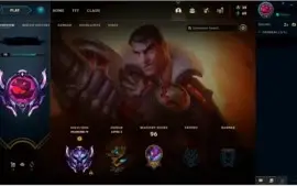 CONTA LOL D4/6 SKINS/48 CHAMPS/COM PASSE COVEN (DESSE MÊS)