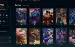 Conta de lol prata 4
