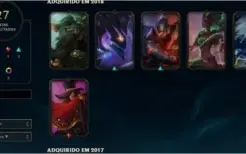 Conta de league of Legends mais de 100 campeões