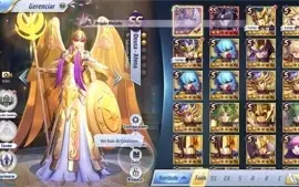 SAINT SEIYA AWAKENING - COM GEMAS AVANÇADAS E LIVROS
