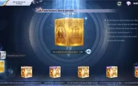 SAINT SEIYA AWAKENING - COM GEMAS AVANÇADAS E LIVROS