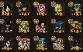 Conta Grand Line Adventures GLA muitas skins