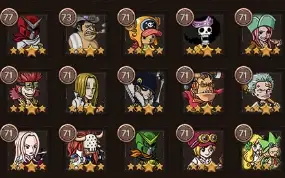 Conta Grand Line Adventures GLA muitas skins