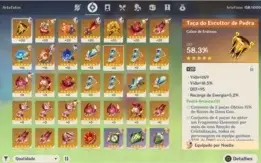 Conta AR 46 Klee+Qiqi+6150 Gemas+26 Dias de Benção da Lua