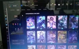Vendo conta do lol