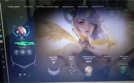 Vendo conta do lol