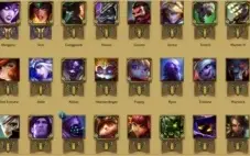 Conta Bronze 5 /57 champs/9 skins