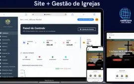 Site+Gestão de Igreja sem mensalidade - projeto completo.
