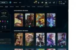 Conta Lol Dima4 157 Skins