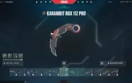Faca Karambit Rgx 11z pro