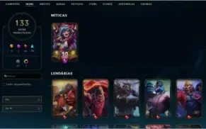 Conta League Of Legends