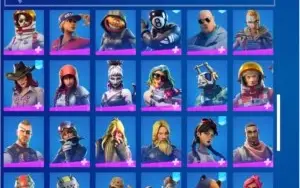Conta de Fortnite  Temp 03 até 14 - 2.2k Vbucks  - 72 Skins