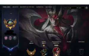 Conta Lol + Tft - + De 550 Skins - Level 596 - Dono Original