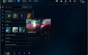 Conta unranked com 23 champs e 6 skins ( MAIN SUP / JG )