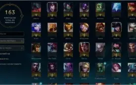 CONTA RARA DESDE A SEASON 1. DIAMANTE 4 ELO ATUAL.