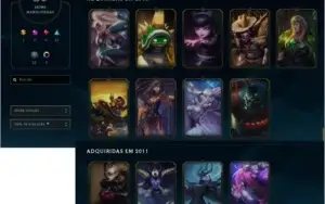 CONTA RARA DESDE A SEASON 1. DIAMANTE 4 ELO ATUAL.