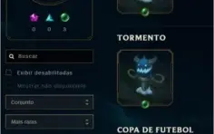 Conta Ouro V com 9 skins