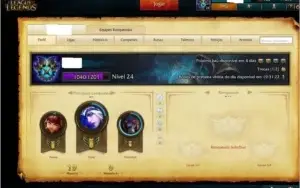 Conta lvl 24 indo para 25 a mais barata do site