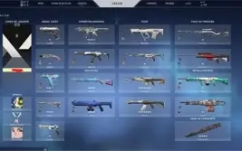 CONTA VALORANT A VENDA, MUITAS SKINS