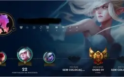 Conta Ouro IV 8 wins 2 loses