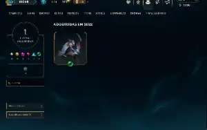 Unranked com 35 Champs e 6 Skins +5 Fragmentos