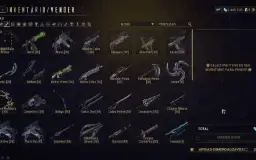 Conta Warframe MR19 35 Frames, mais de 100 armas, 1000 horas