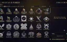 Conta Warframe MR19 35 Frames, mais de 100 armas, 1000 horas