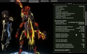 Conta Warframe MR19 35 Frames, mais de 100 armas, 1000 horas