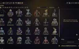 Conta Warframe MR19 35 Frames, mais de 100 armas, 1000 horas