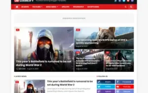 Template Blogger Games Premium Totalmente Editavel
