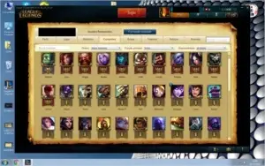 Conta SMURF Gold 3, 41 campeões e 15 skins