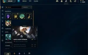 Conta prata 3 com 58 Champs e 33 Skins