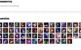 Conta prata 3 com 58 Champs e 33 Skins