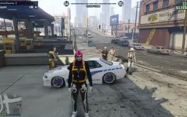 Conta gta 5 online + conta red dead 2 online ps4/ps5