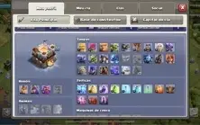 Conta CLASH OF CLANS
