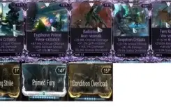Conta Warframe PC Maestria 21, 1k de platina, Todos Frames