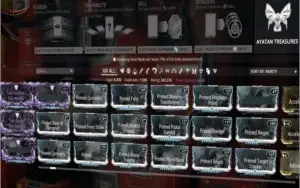Conta Warframe PC Maestria 21, 1k de platina, Todos Frames