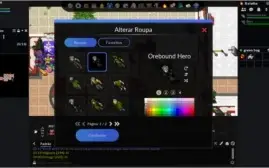 CHAR MESMA CONTA MUNDO BLUE 1 LVL 200+ 1 LVL 190+ 1 LVL 120+