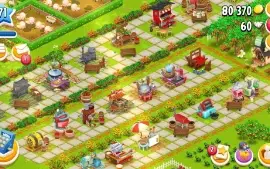 Hay day hayday conta level 71 toda decorada