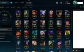 Conta LOL prata muito barata