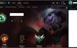 Conta LOL prata muito barata