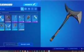 Conta Fortnite com passe, skins de verão e jogos resgatados