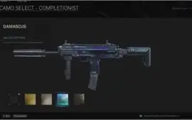 Camuflagem Damasco (damascus) + (obsidian) Cod Mw 2020 Pc