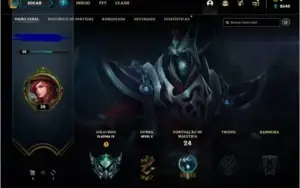 CONTA LOL PLATINA 4 SMURF