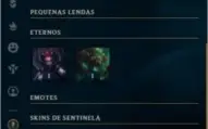 CONTA LOL PLATINA 4 SMURF