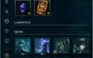 CONTA LOL PLATINA 4 SMURF