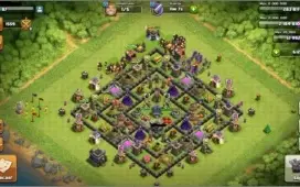 Conta Clash Of Clans CV9 60% Ótima oferta.