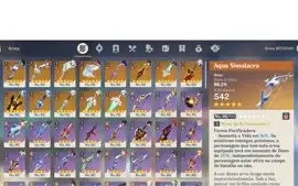 AR 59 com 45 personagens e 13 armas 5* e 74 tiros