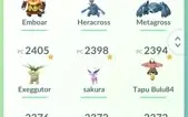 Conta pokemon level 36
